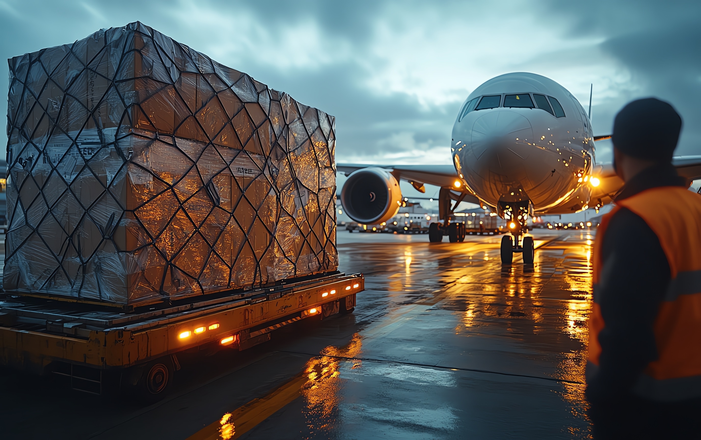 Luftfracht Import Zürich Flughafen ZRH - Air Cargo Handling Vector Logistics